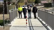 Neue Brücke in Loitz: Nur für Fußgänger und Radfahrer - Rettungswagen passiert im Notfall