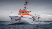Ostsee-Einsatz an Ostern: Seenotretter alarmiert nach Brand auf Windparkschiff