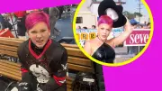 Pinks Sohn Jameson (9) mit knallpinken Haaren – wie Mama