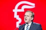 Pistorius fordert mehr deutsche Verantwortung für europäische Sicherheit auf Hannover Messe