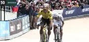 Pogačar verpasst Paris-Roubaix-Sieg knapp – van Aert triumphiert in der Hölle des Nordens