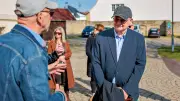 Polnische Delegation aus Treblinka besucht KZ-Gedenkstätte Wille in Rehmsdorf