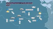 Regenwolken ziehen auf: Tiefdruckgebiet beendet Frühlingswetter in MV und Brandenburg