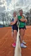 Sarah Walter und Esther Chioma Bohnensteffen: Tennisfreundinnen an der Spitze