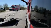 Schwerer Unfall auf B184 bei Greppin: 84-Jähriger rammt Tanklastwagen - 70.000 Euro Schaden
