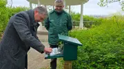 Sonderstempel am Luisenblick: Jubiläum der Harzer Wandernadel