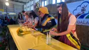 Spargelfest in Seyda: Neue Prinzessin sagt schnell Ja