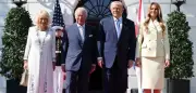Staatsbesuch in den USA: Trumps Empfang von König Charles III.