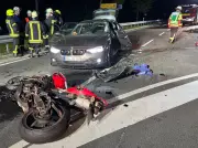 Tödliche Motorradunfälle am Wochenende in Deutschland
