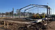 Templiner Fortuna 96 baut Sparkassen-Beacharena: Richtfest am 13. Mai