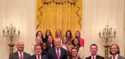 Trump feiert Tennisteam: Männer im Fokus, Frauen unsichtbar