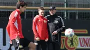 Union Berlins Wunderkind: Linus Güther trainiert erstmals mit den Profis
