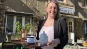 Uraltes Gasthaus Heidemühle lockt mit Ginas Bienenstich