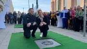 Walk of Sport in Neubrandenburg ehrt zwei Leichtathletik-Legenden mit DDR-Vergangenheit