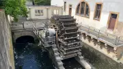 Wasserkraft am Zeitzer Schloss: Zukunft des Wasserrads ungewiss