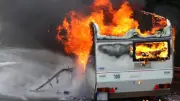 Wohnwagenbrand auf Usedom: 67-Jähriger bei Feuer verletzt