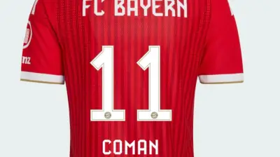 Adidas verkauft noch Coman-Trikots – obwohl er nicht mehr bei Bayern spielt