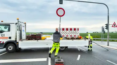 B91 zwischen Zeitz und Weißenfels nach einjähriger Sperrung wieder frei