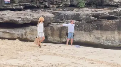 Badegast stört Modenschau in Sydney: Unfreiwilliger Laufsteg-Gast