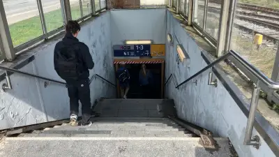Bahnhofstreppe in Waren: Sanierung rückt näher, aber kein Termin