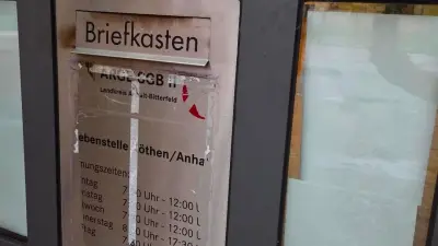Brand im Jobcenter Köthen: Hinweis der Kreisverwaltung