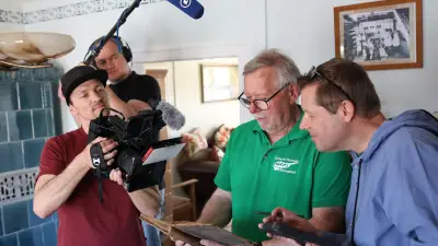 Dreharbeiten in Pobzig: TV-Szenen jetzt im Fernsehen