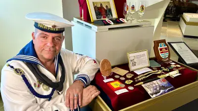 Ehemaliger Minenräumer zeigt einmalige Sammlung im Schloss Bernburg