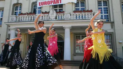 Europart-Treffen in Malchin: Jugend feiert Europatag mit Musik und Debatten