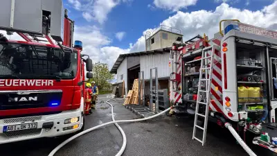 Explosion in Zörbiger Tischlerei: Verpuffung im Sägespäneturm