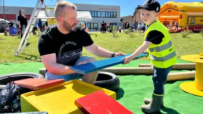 Feuerwehr Könnern wirbt beim Familienfest für das Ehrenamt
