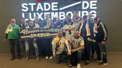 Fußballverrückt: Basedower folgt Nationalelf durch Europa