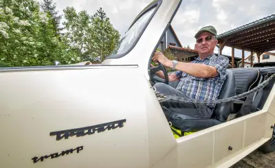 Garagen voller Trabis: Wie ein Dessauer nach der Wende auf den Geschmack kam