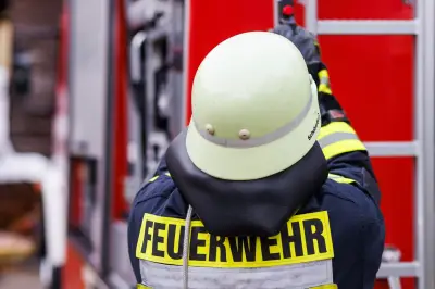 Großbrand bei Eisenacher Bahnhof: Lagerhalle zerstört