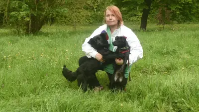 Hundepapa mit Welpe ausgesetzt: Tierheim sucht neues Zuhause