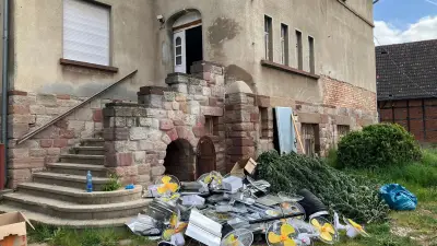 Illegale Marihuana-Plantage in Tilleda entdeckt - Polizei hebt Plantage aus