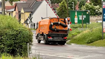 Kehrmaschine in Bernburg fährt seit Wochen nicht: Das ist der Grund