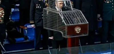 KI-Video verspottet Putins Angst vor Drohnen vor Siegesfeier