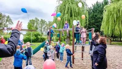Kita-Kinder in Selbitz sagen Danke für großzügige Spendenaktion