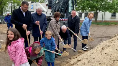 Kita-Neubau in Coswig: Grundsteinlegung nach Jahrzehnten des Kampfes