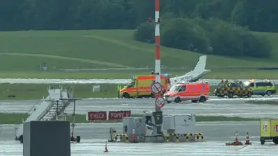 Kleinflugzeug Bruchlandung: Flugverkehr in Hamburg eingestellt