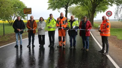 Kreisstraße VG8: Freie Fahrt nach Sanierung – nächste Bauetappe im Herbst