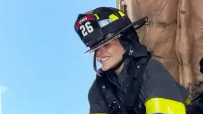 Lauren Sánchez-Bezos überrascht bei Feuerwehrbesuch in New York