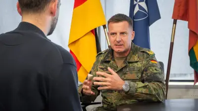 Litauen-General Huber: „Wir schrecken jeden Angriff ab“