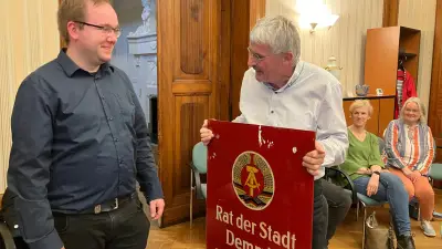 Museumsfundus in Demmin: Porträt von Bürgermeister Hagemeister aufgetaucht
