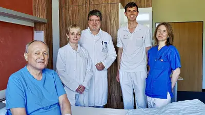 Nach acht Monaten Krebsbehandlung: Leukämie-Patient geheilt entlassen