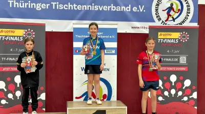 Neunjährige aus Riestedt gewinnt Talentecup im Tischtennis
