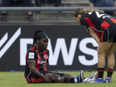 Oberschenkel-Schock: Eintracht-Star Anyomi fällt im CL-Kampf aus