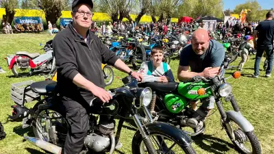 Ost-Krad-Treffen in Strenznaundorf: Rekordbeteiligung am 1. Mai