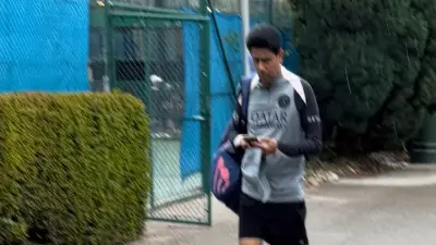 PSG-Boss Al-Khelaifi spielt Padel mit Khedira in München