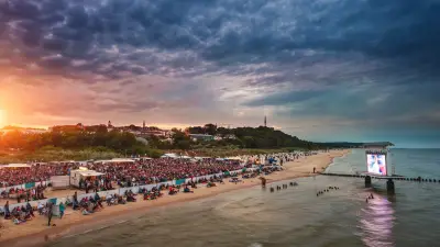 Public Viewing an der Ostsee: Strand von Heringsdorf wird zur Tribüne
